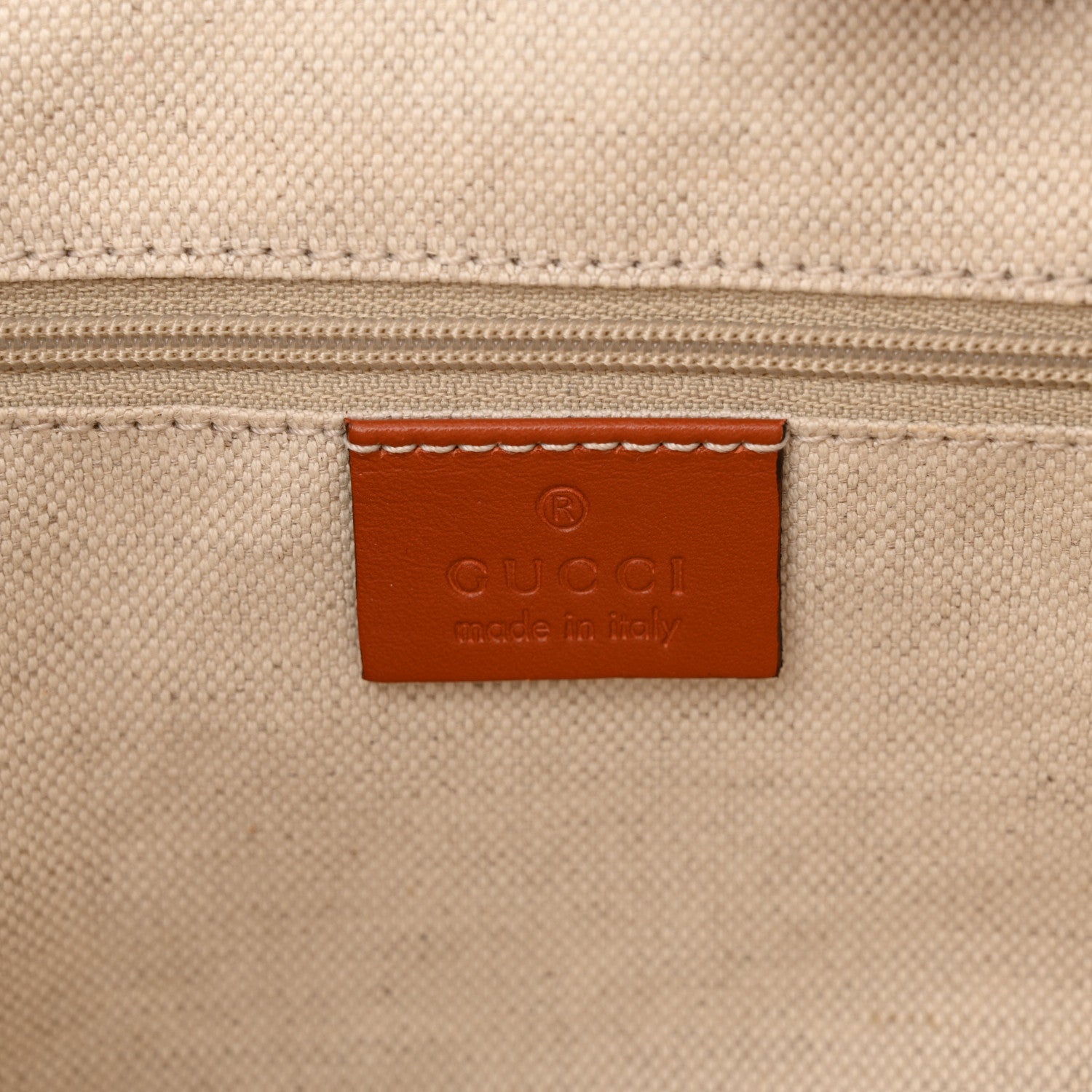 Gucci Monogram Medium Sukey Tote Orange 6 of 12