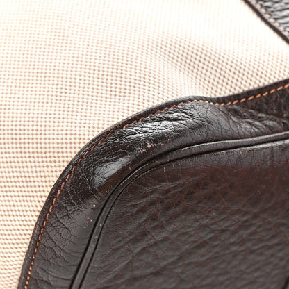 Hermes Toile Buffle Gala Garden Party Tote 36 MM Marron Fonce 9 of 20