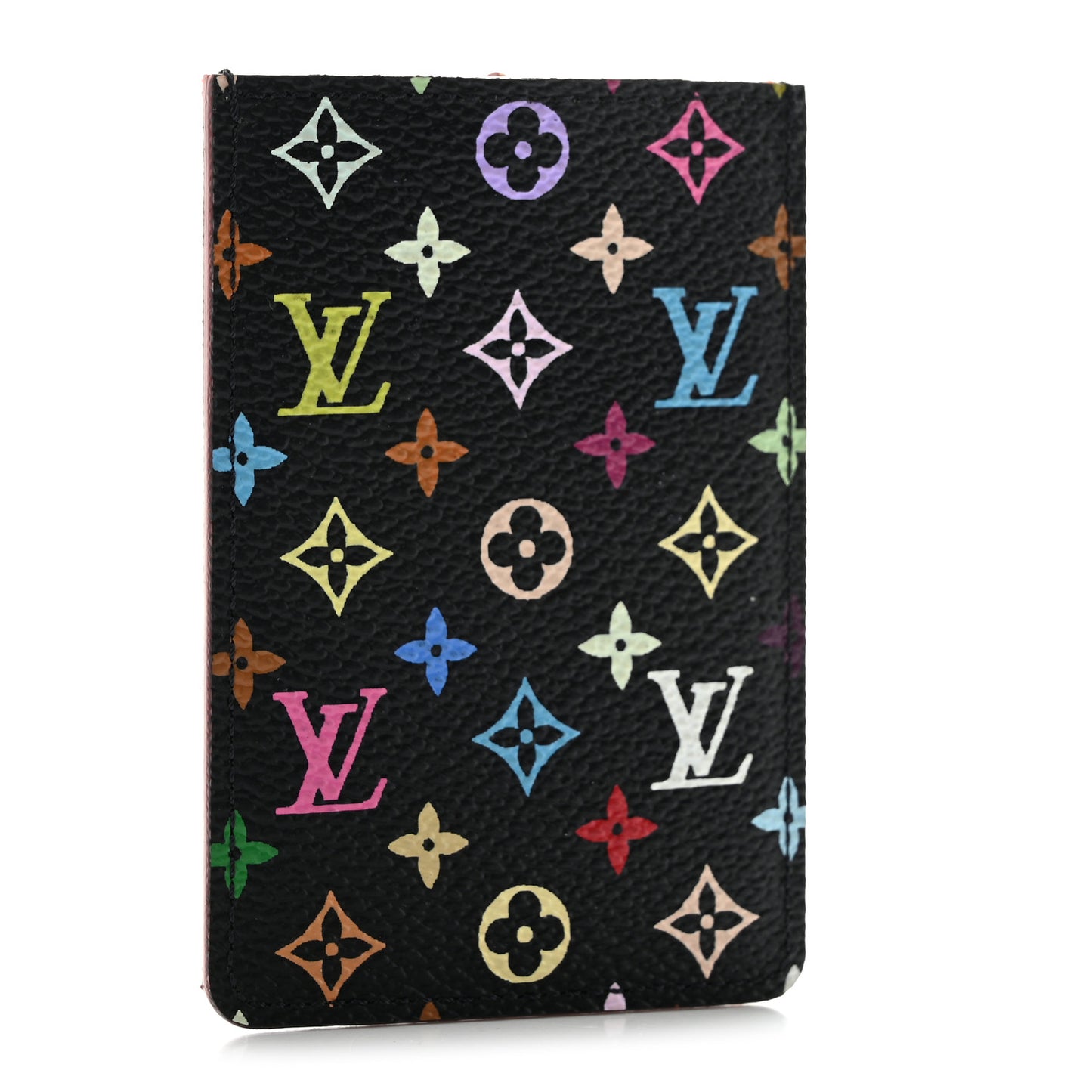 Monogram Multicolor Mirror and Case Pouch Black