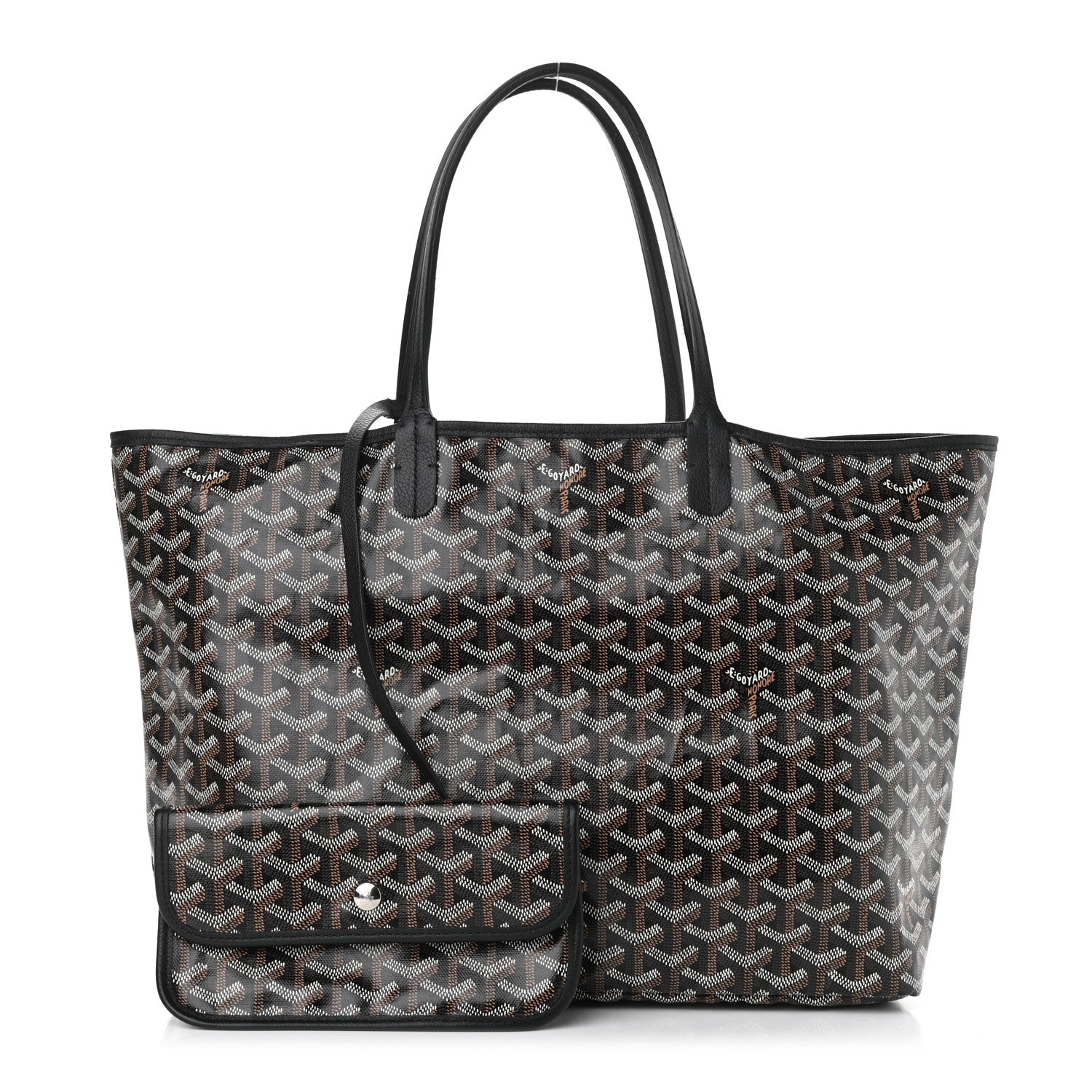 Goyard Goyardine Saint Louis PM Black 1 of 11