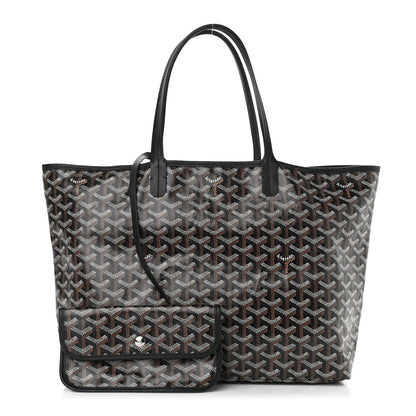 Goyard Goyardine Saint Louis PM Black 1 of 11