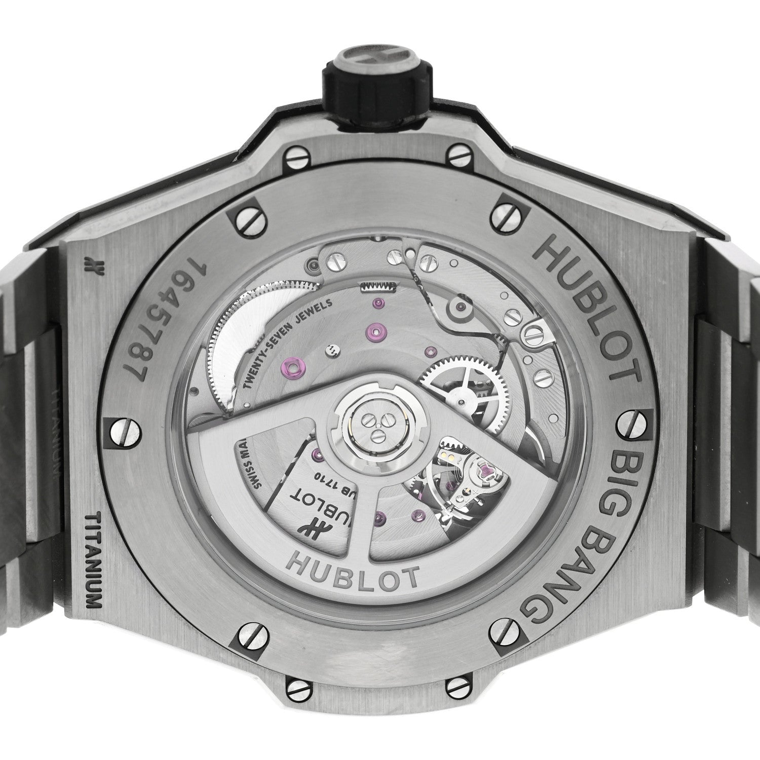 Hublot Titanium 40mm Big Bang Integrated Time Only Automatic Watch Silver 456.NX.0170.NX 4 of 5
