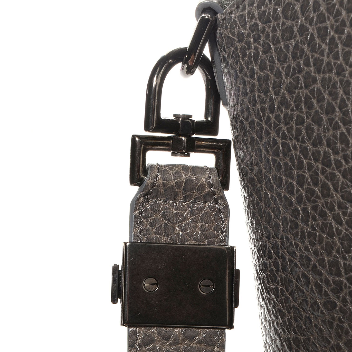 Pebbled Calfskin Medium Antigona Grey