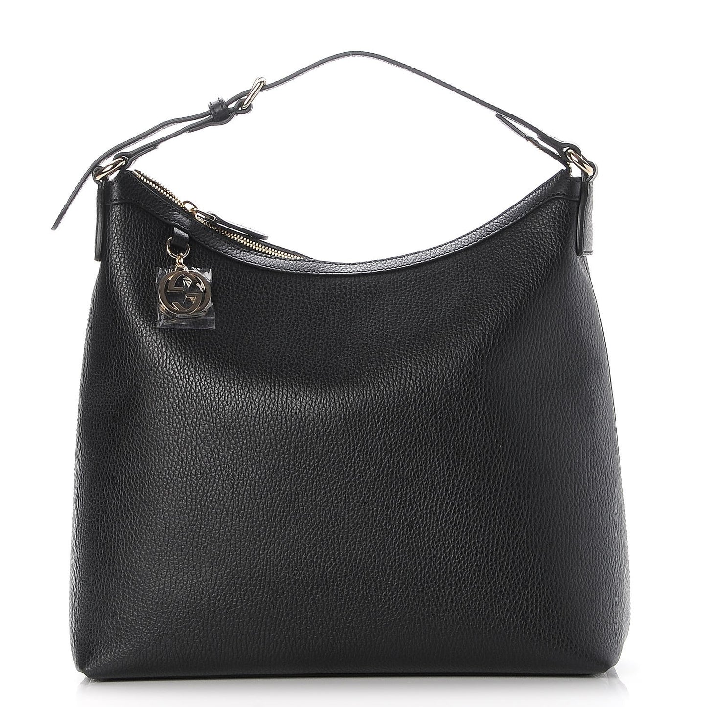 Dollar Calfskin GG Hobo Black