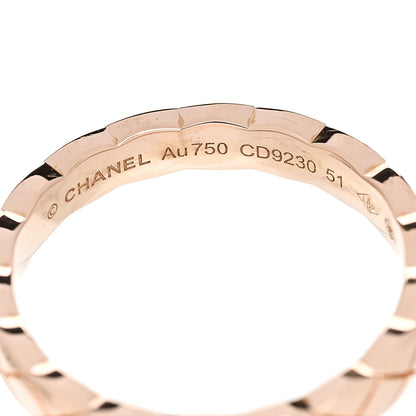Chanel 18K Beige Gold Mini Coco Crush Ring 50 5.5 4 of 4