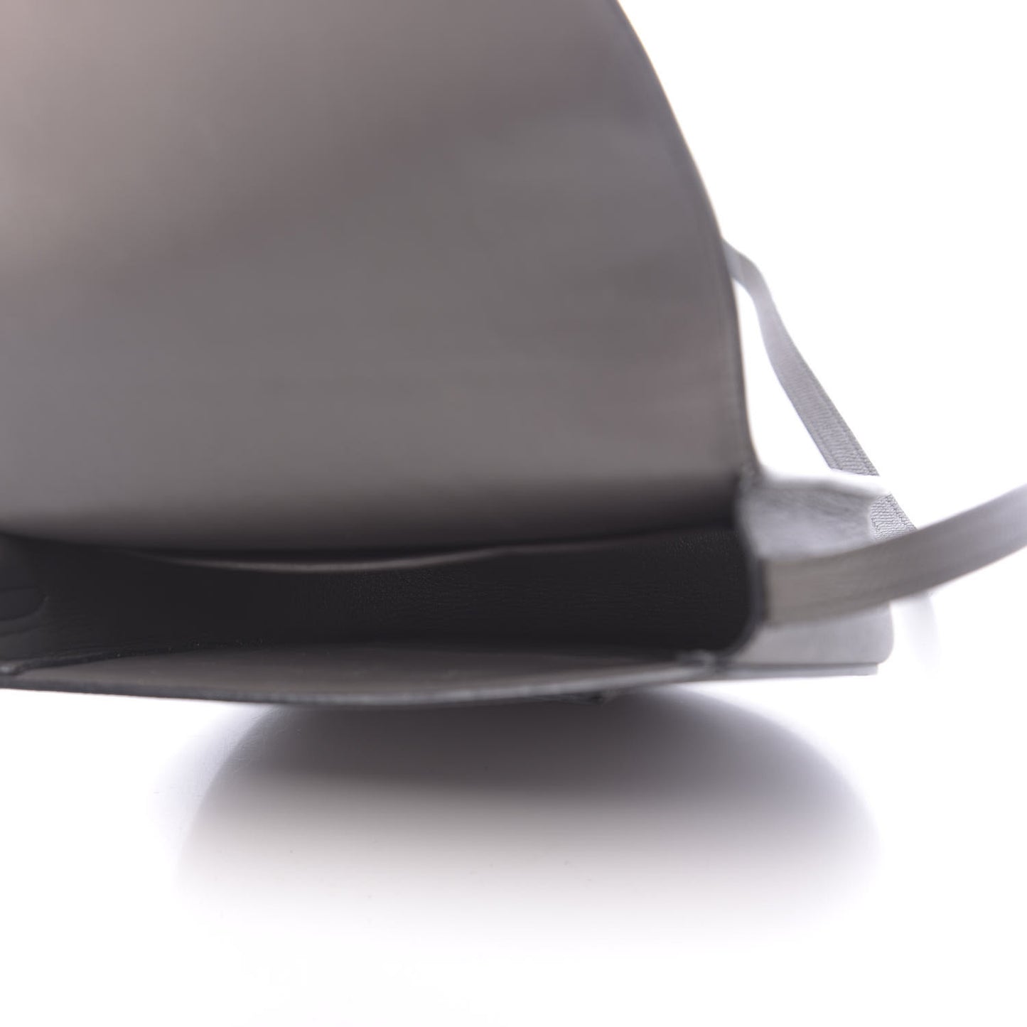 Baby Grained Calfskin Small Trotteur Grey