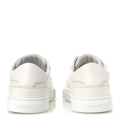 Hermes Calfskin Day Sneakers 37 White 6 of 13