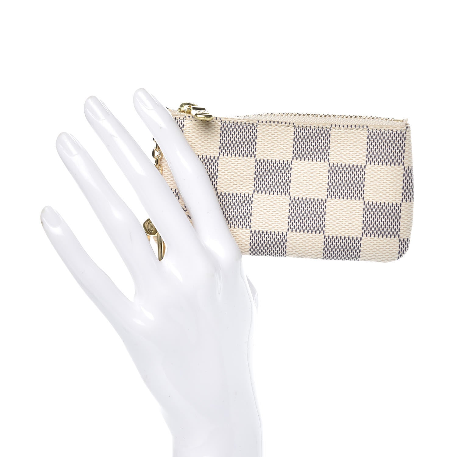 Louis Vuitton Damier Azur Key Pouch 2 of 7