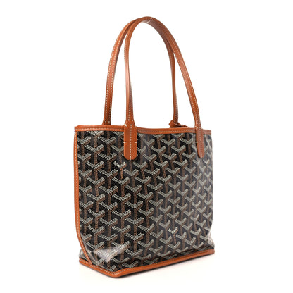 Goyard Goyardine Reversible Mini Anjou Black Gold 4 of 14