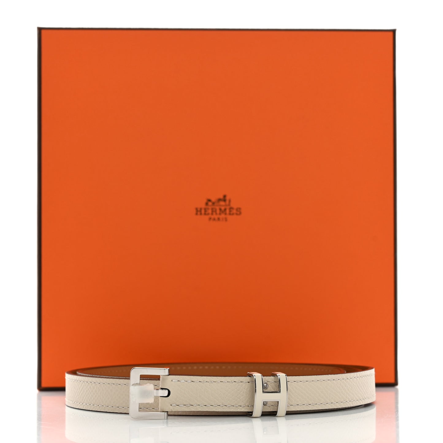 Epsom 15mm Pop H Belt 90 36 Craie