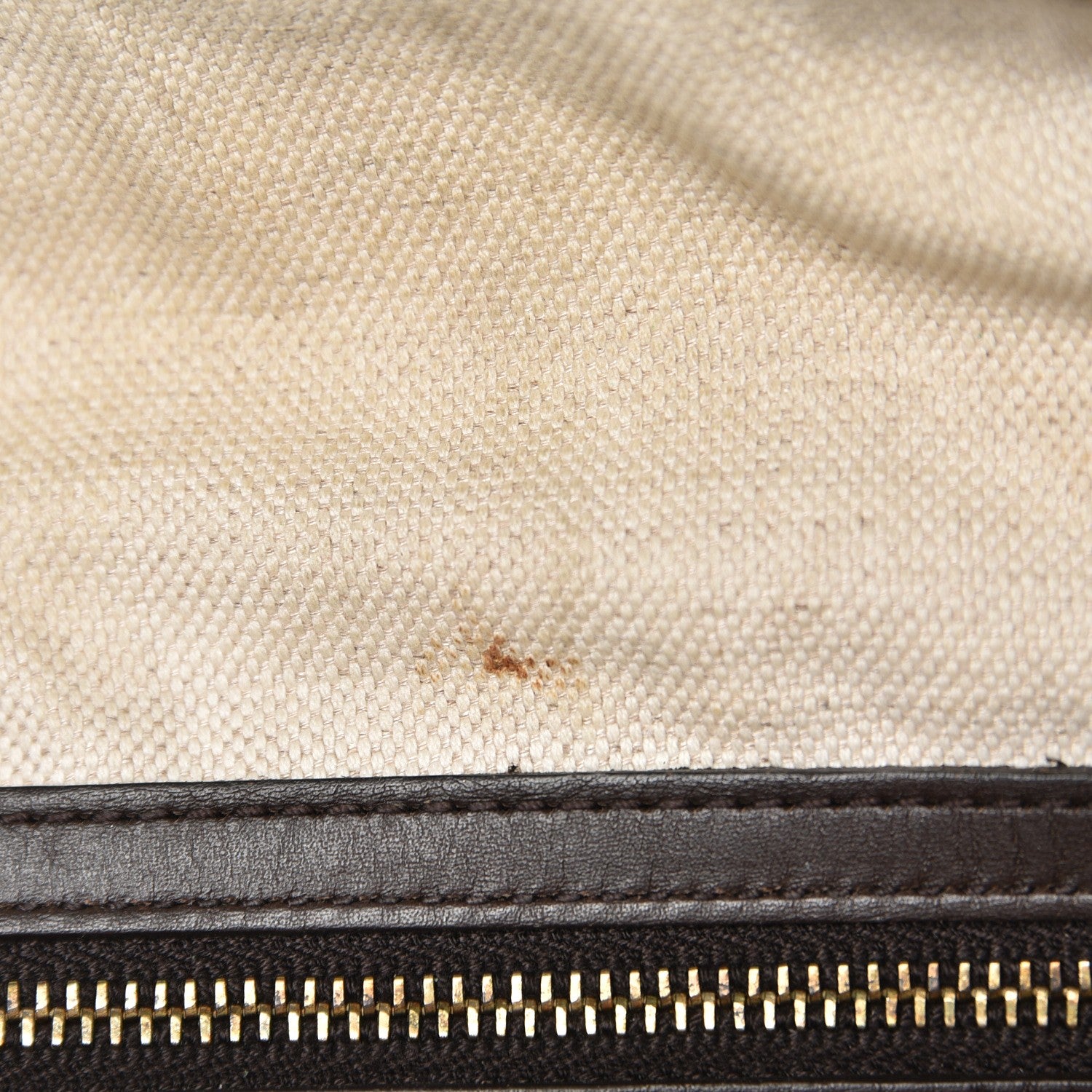 Gucci Monogram Vintage Web Medium Boston Dark Brown 8 of 15