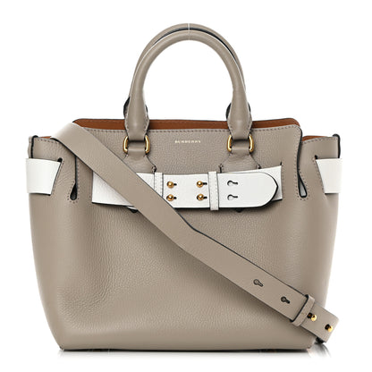 Burberry Soft Grain Calfskin Medium Belt Bag Mineral Grey 1 of 16
