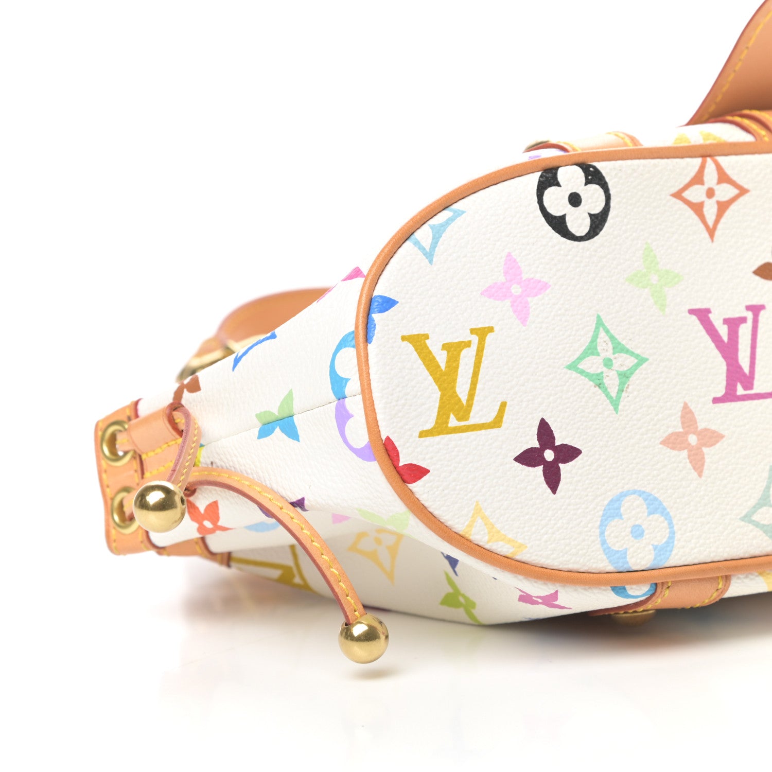 Louis Vuitton Monogram Multicolor Theda GM White 7 of 8