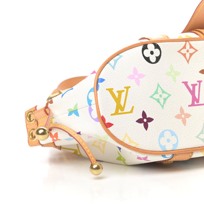 Louis Vuitton Monogram Multicolor Theda GM White 7 of 8