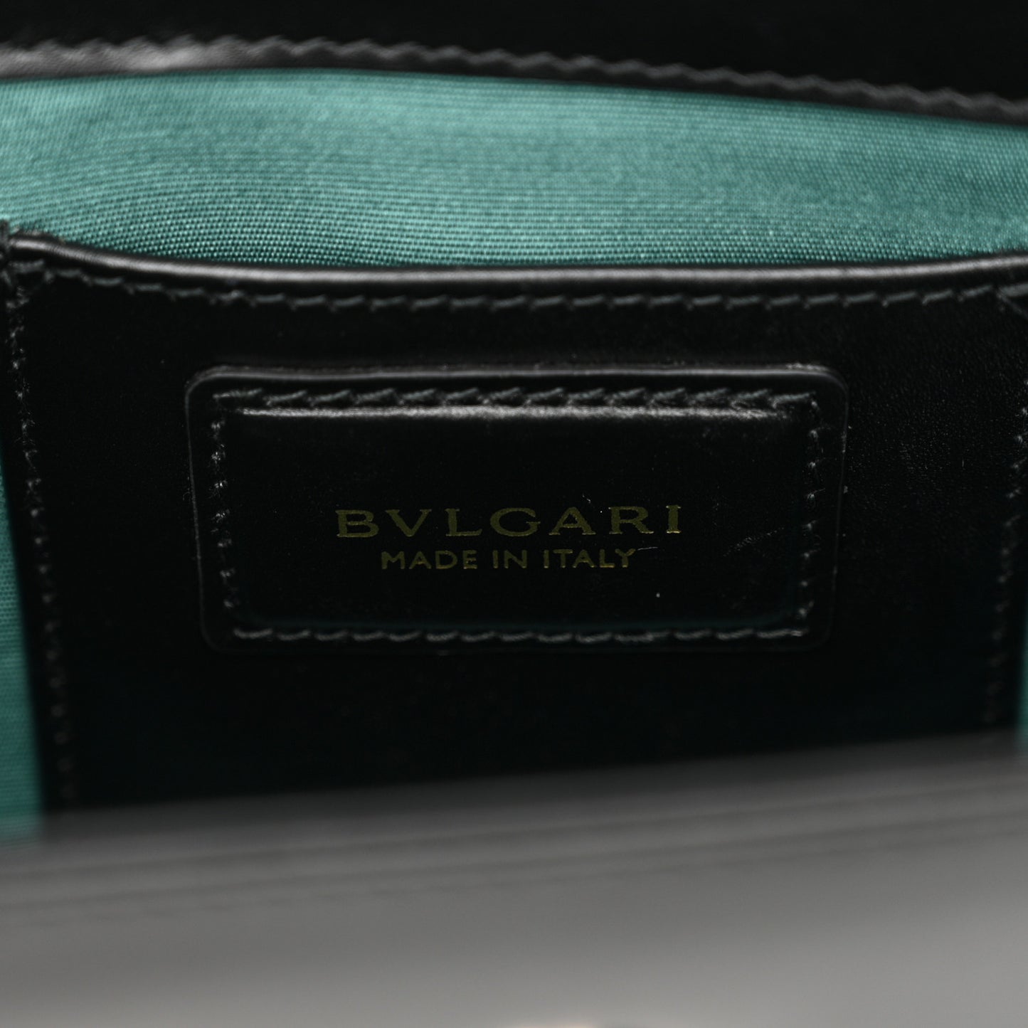 Calfskin Serpenti Forever Shoulder Bag Black
