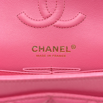 Chanel Caviar Quilted Small Double Flap Pink 6 of 12