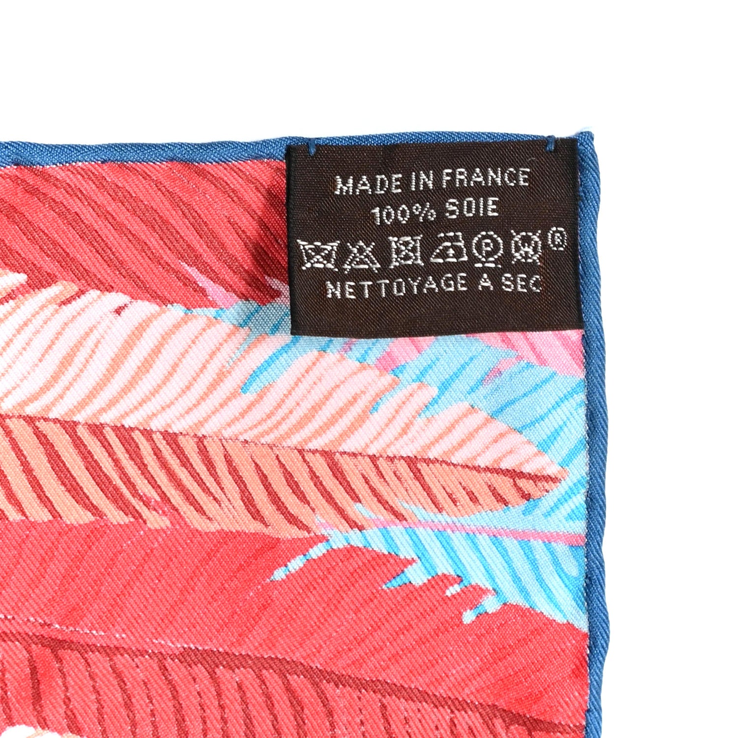 Hermes Silk Jaguar Quetzal Scarf 90 Quetsche Rose Bleu Vert 2 of 6