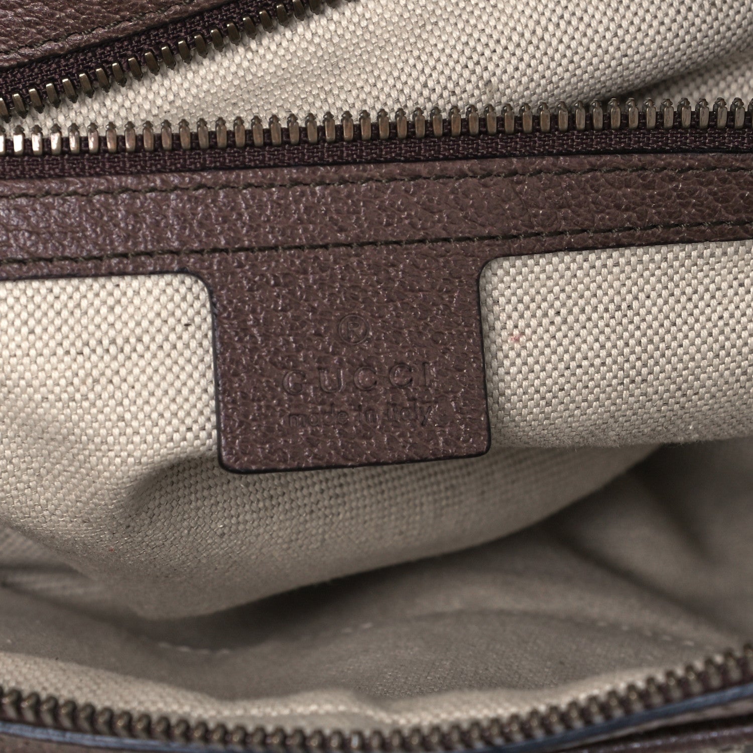 Gucci GG Supreme Monogram Web Small Ophidia Messenger Bag Brown 6 of 12