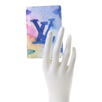 Louis Vuitton Monogram Watercolor Pocket Organizer NM Multicolor 2 of 8