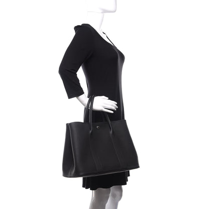 Hermes Negonda Garden Party Tote 36 MM Black 2 of 9