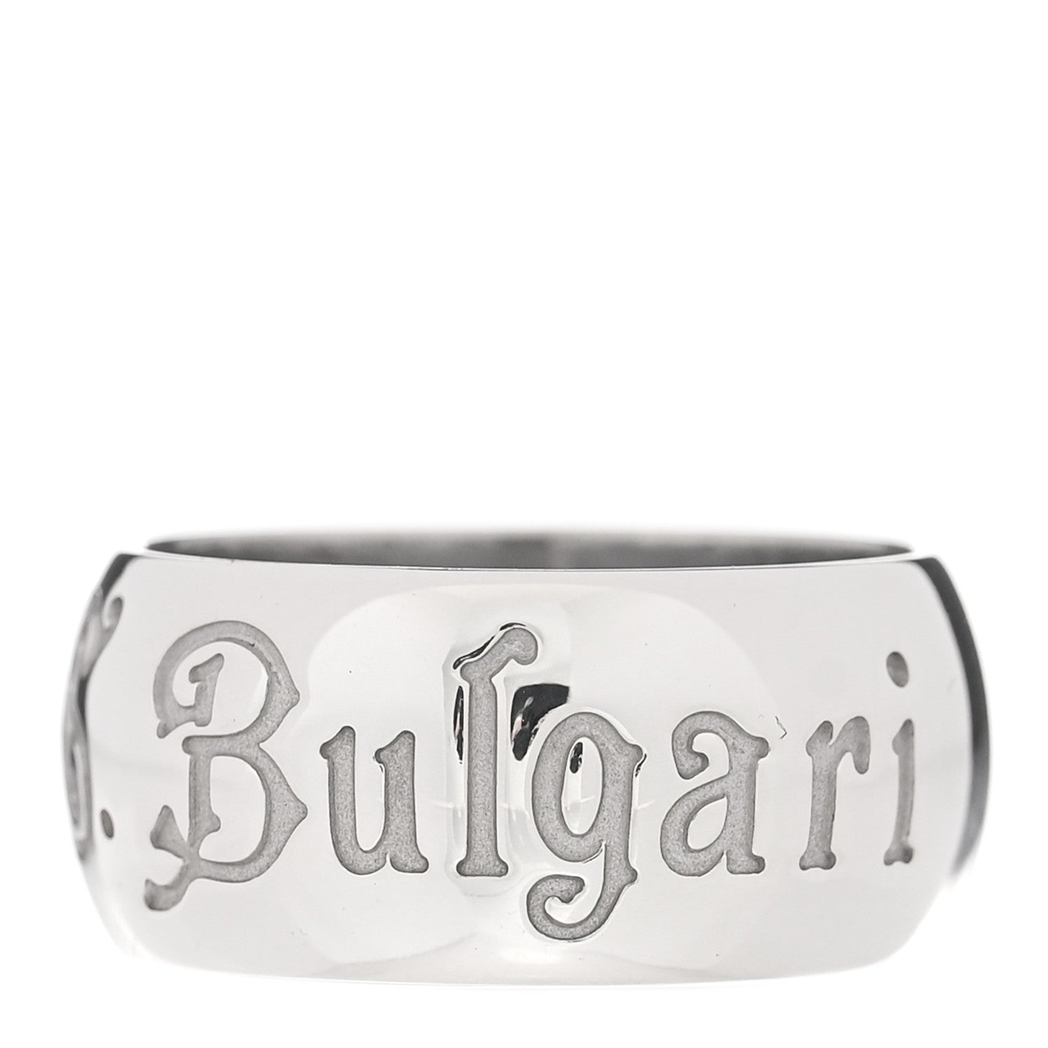 Bulgari Sterling Silver Save The Children Ring 57 8 1 of 5