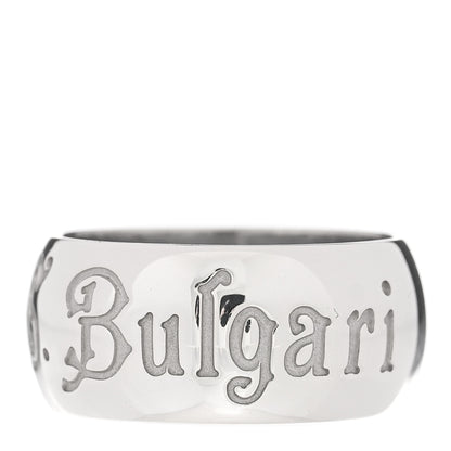 Bulgari Sterling Silver Save The Children Ring 57 8 1 of 5