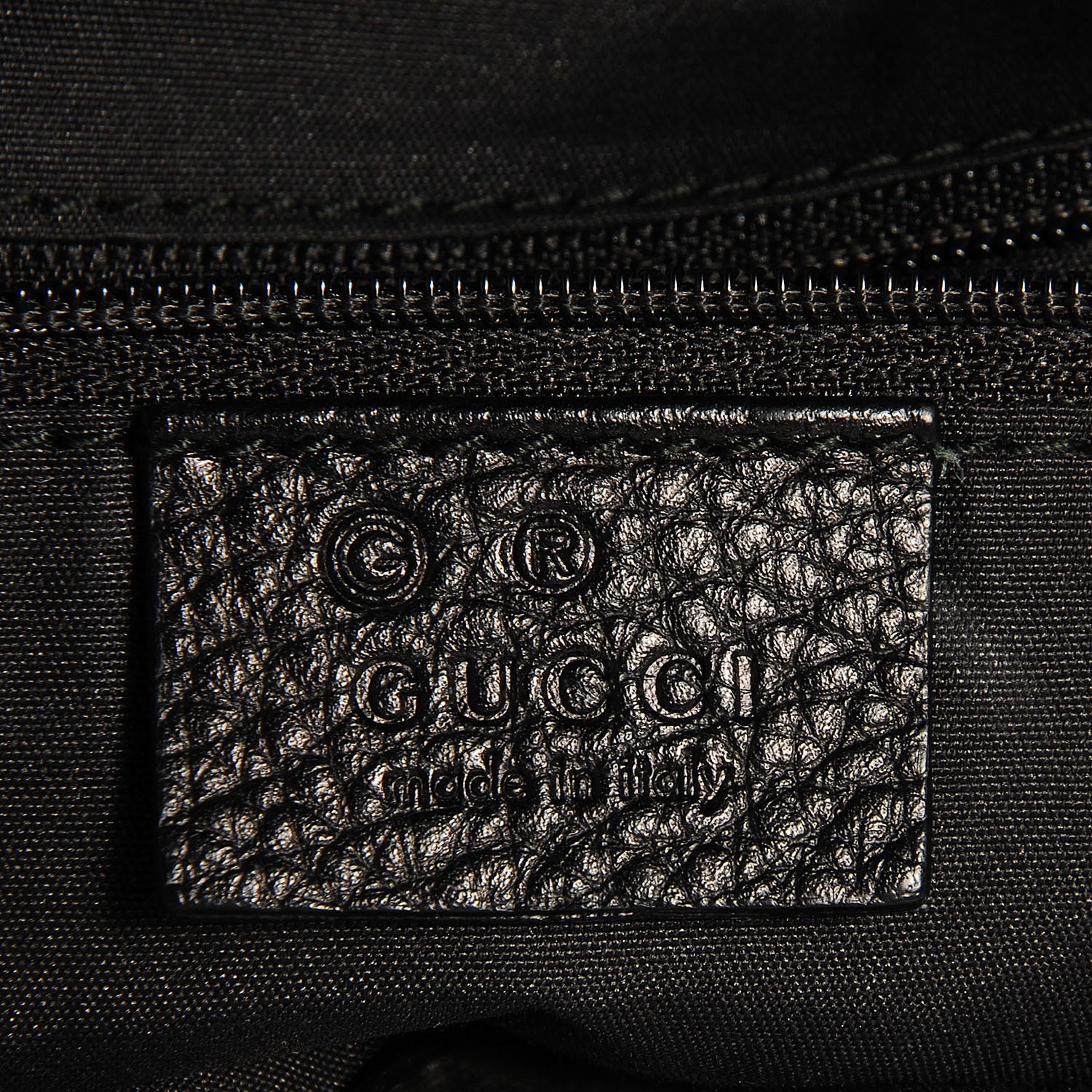 Gucci Monogram Full Moon Tote Red Black 6 of 7