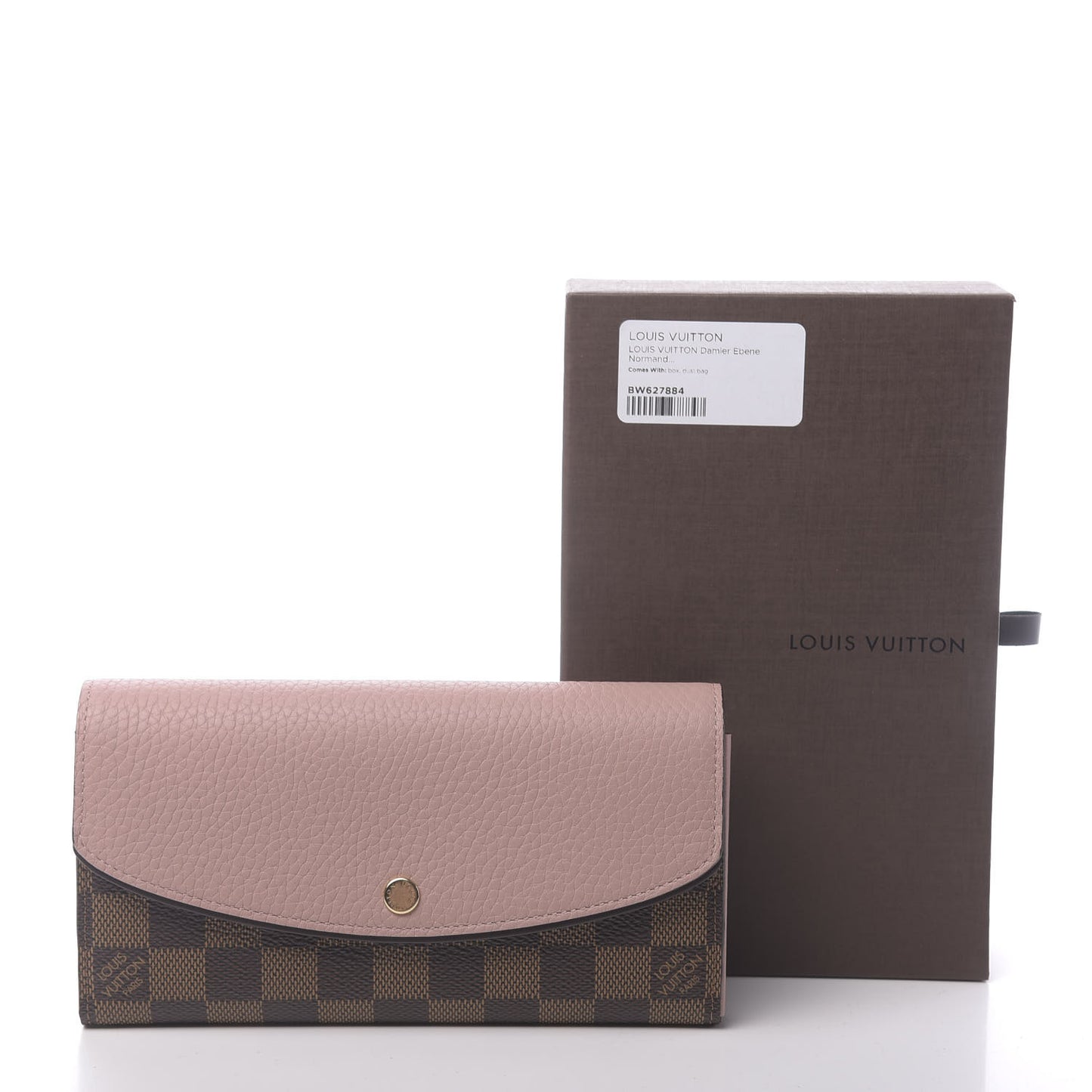 Damier Ebene Normandy Wallet Magnolia