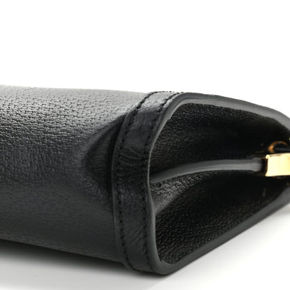 Gucci Calfskin GG Web Small Ophidia Chain Shoulder Bag Black 11 of 11