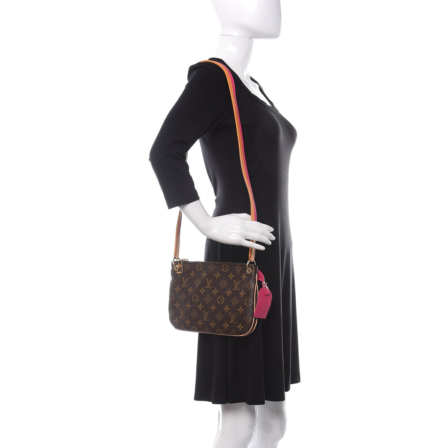 Louis Vuitton Monogram Lorette Hot Pink 2 of 9