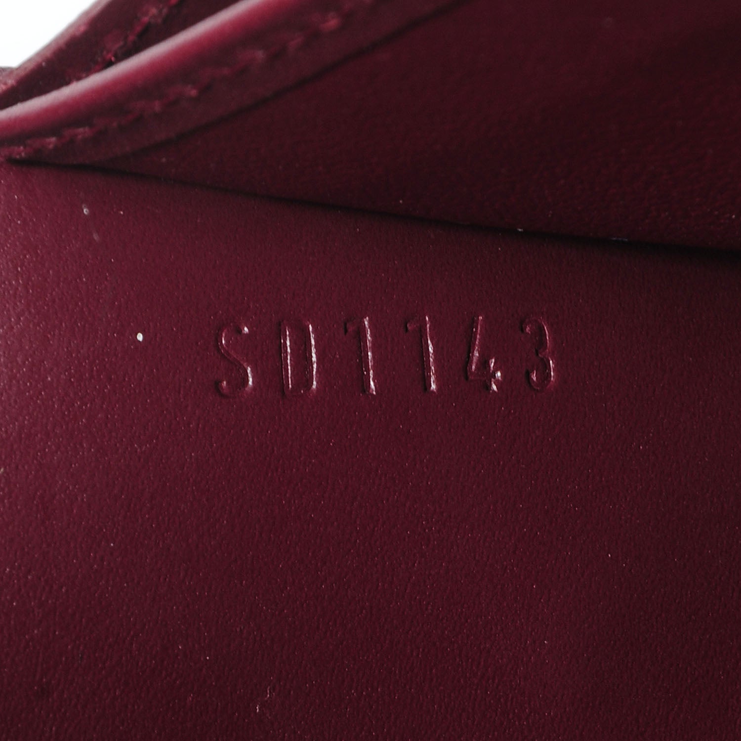 Louis Vuitton Vernis Sarah Wallet Rouge Fauviste 8 of 8