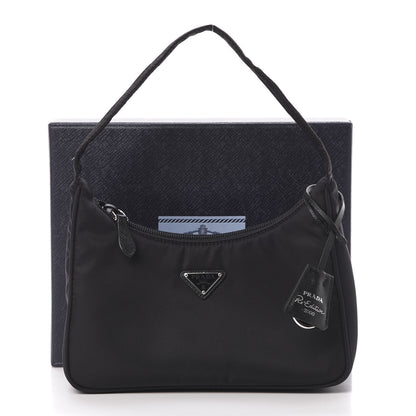 Prada Tessuto Nylon Mini Re-Edition 2000 Bag Black 11 of 11