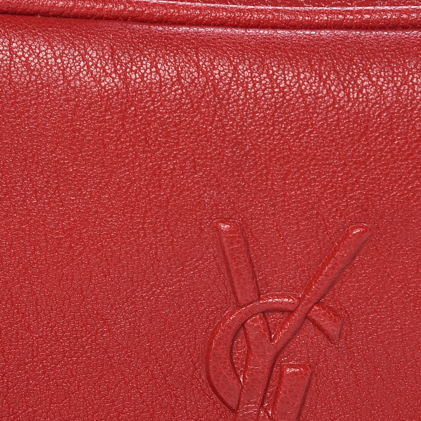 Lambskin Monogram Lou Belt Bag Red