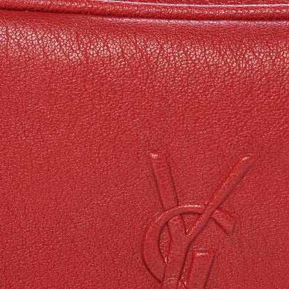 Saint Laurent Lambskin Monogram Lou Belt Bag Red 8 of 10