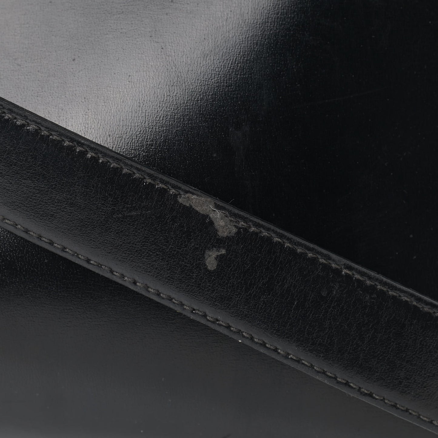 Shiny Lord Calfskin Medium Antigona Black