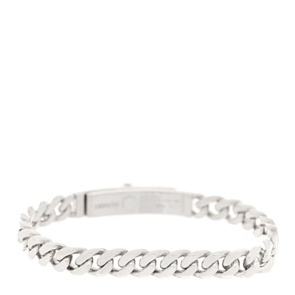 Hermes Sterling Silver TPM Kelly Gourmette Bracelet SH 2 of 4
