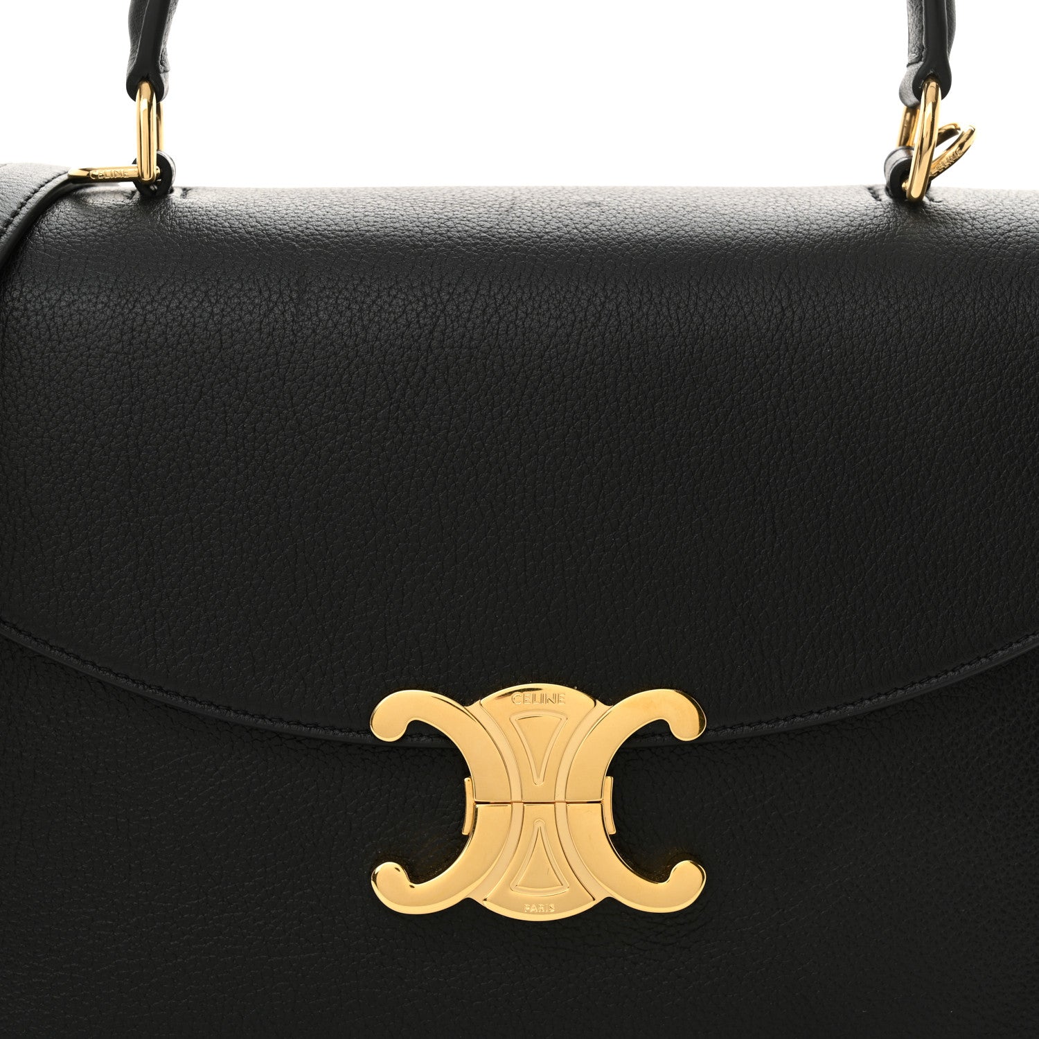 Celine Supple Calfskin Medium Nino Black 8 of 10