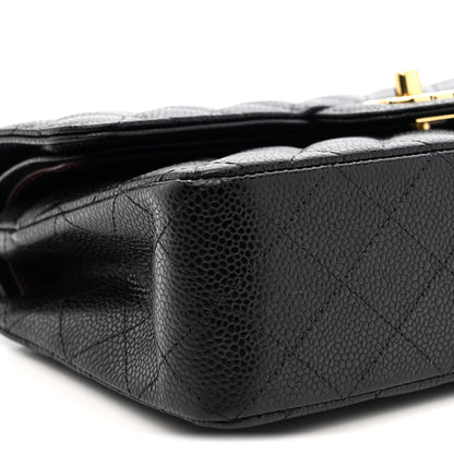 Chanel Caviar Quilted Small Double Flap Black 9 of 11