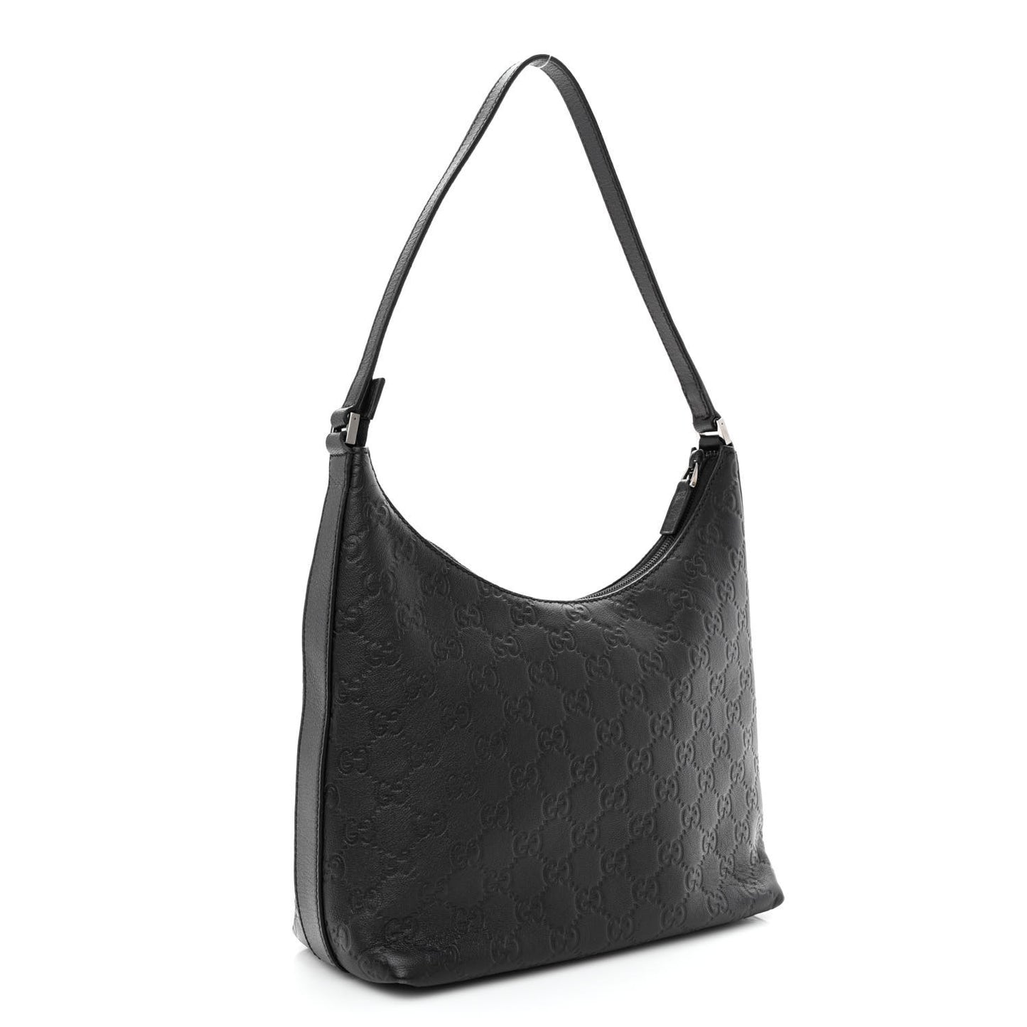 Guccissima Hobo Black