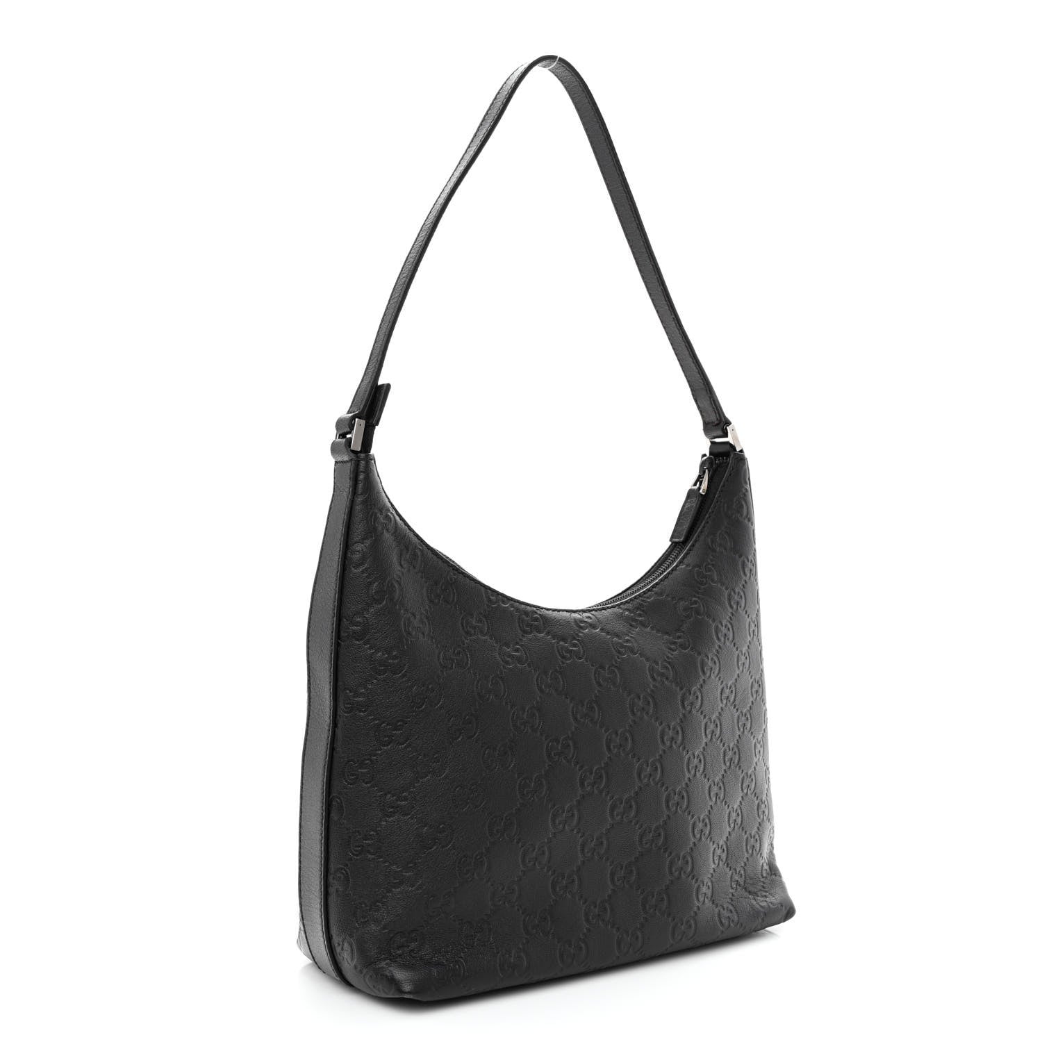 Gucci Guccissima Hobo Black 2 of 10