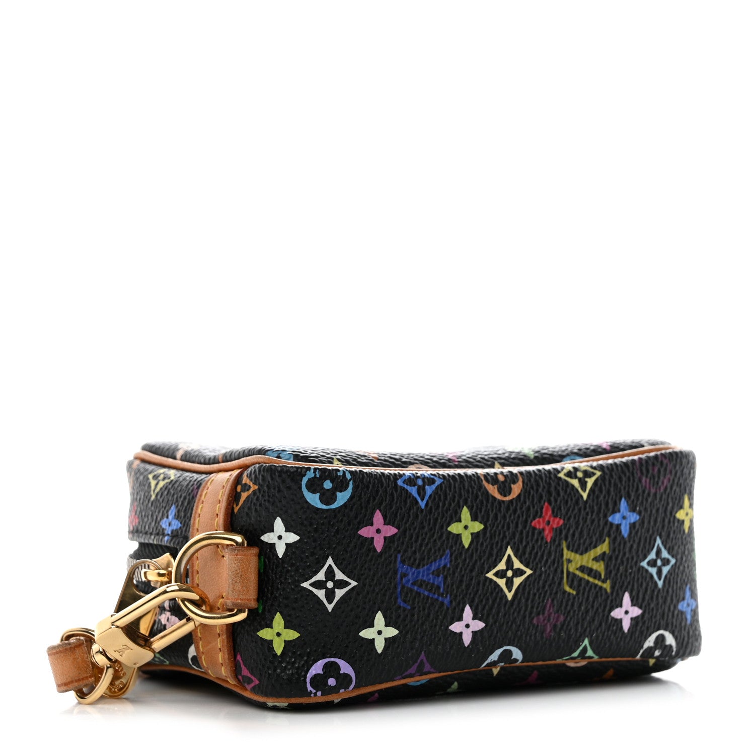 Louis Vuitton Monogram Multicolor Trousse Wapity Black 4 of 12