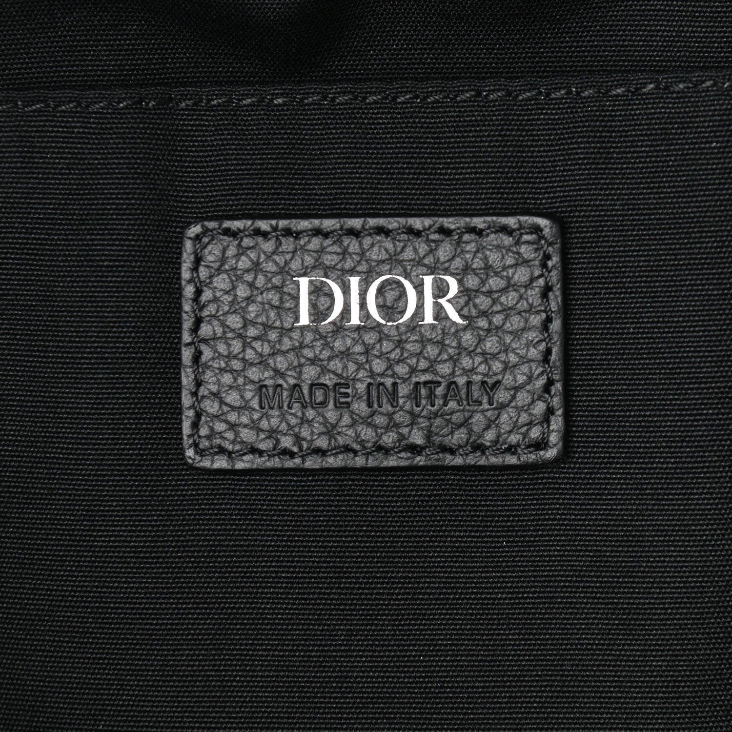 Christian Dior Oblique Calfskin Rider Backpack Beige Black 6 of 11