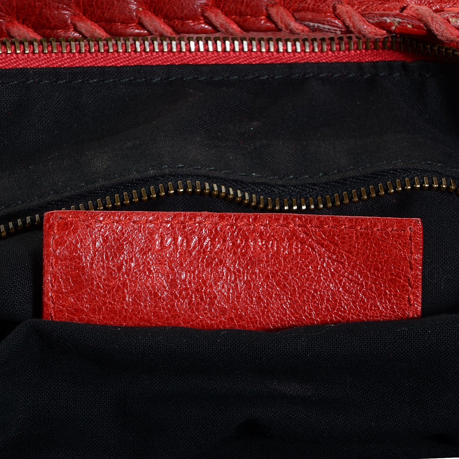 Balenciaga Chevre Classic Hardware Day Hobo Rouge Vermillon 7 of 12