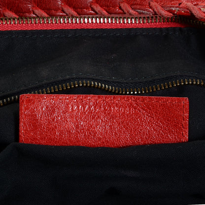 Balenciaga Chevre Classic Hardware Day Hobo Rouge Vermillon 7 of 12