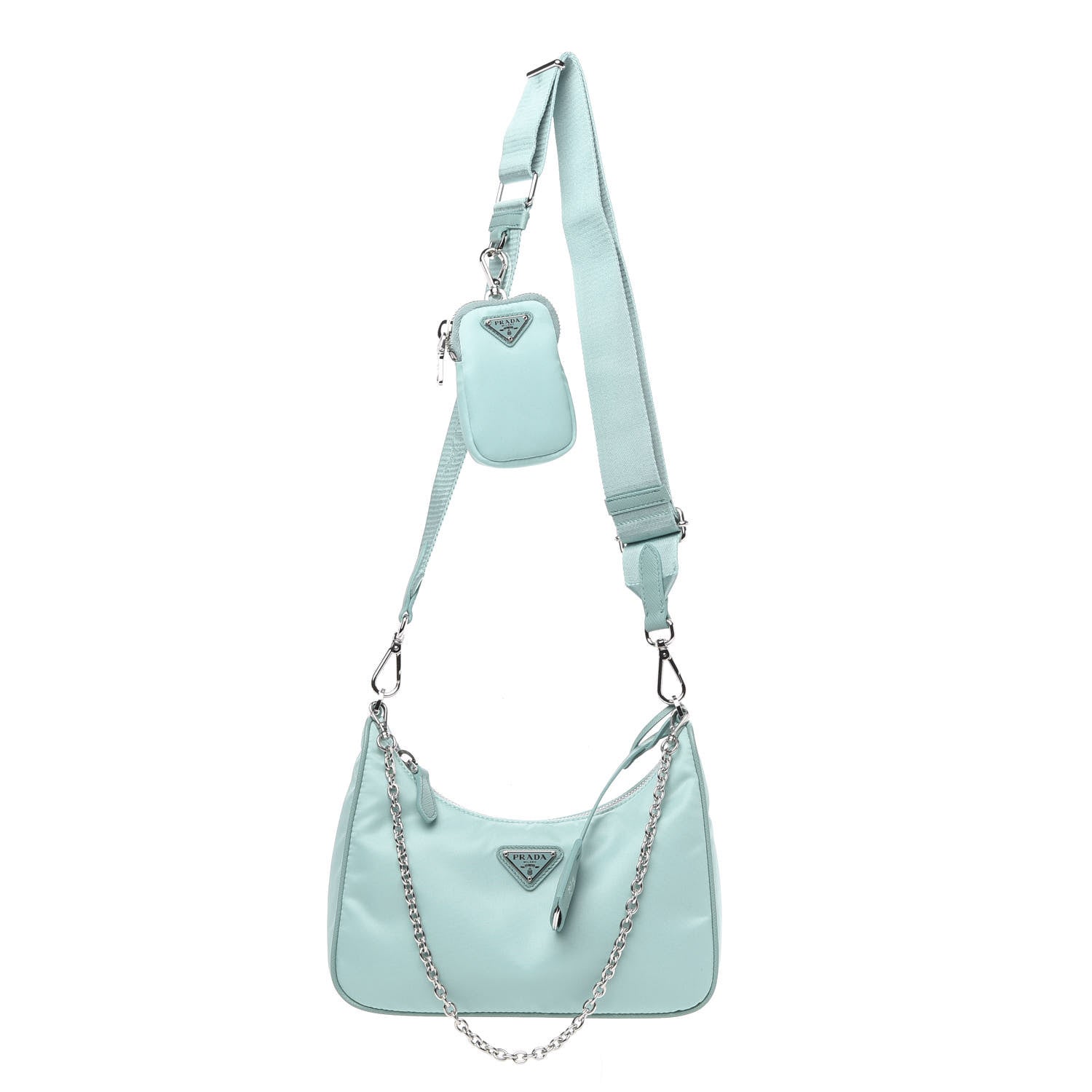 Prada Nylon Saffiano Re-Edition 2005 Shoulder Bag Giada 1 of 9