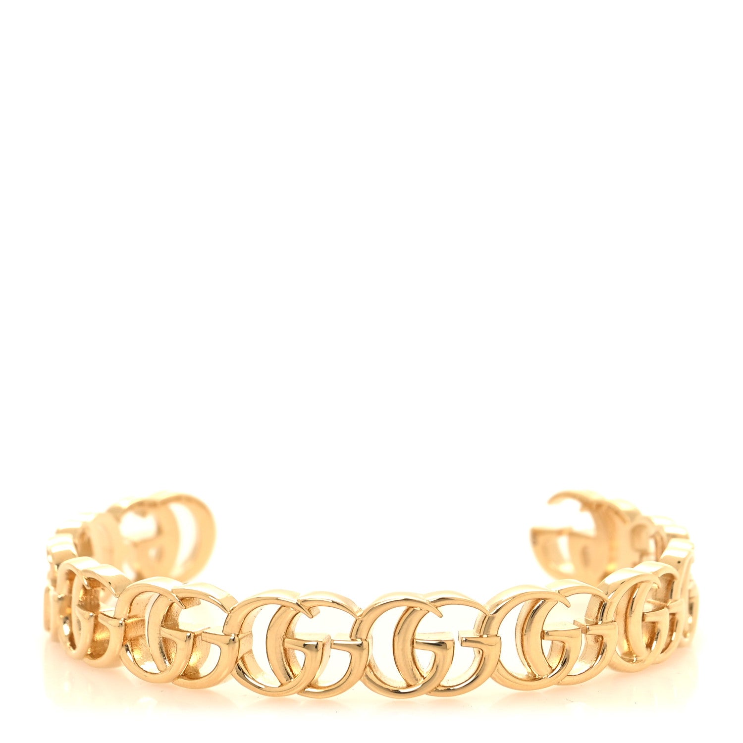 Gucci Pearl GG Marmont Bracelet Small Aged Gold Pearl Cream 1 of 5