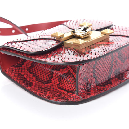 Gucci Elaphe Radiata Small Osiride Shoulder Bag Hibiscus Red 7 of 9
