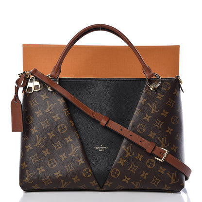 Louis Vuitton Monogram V Tote MM Black 11 of 11