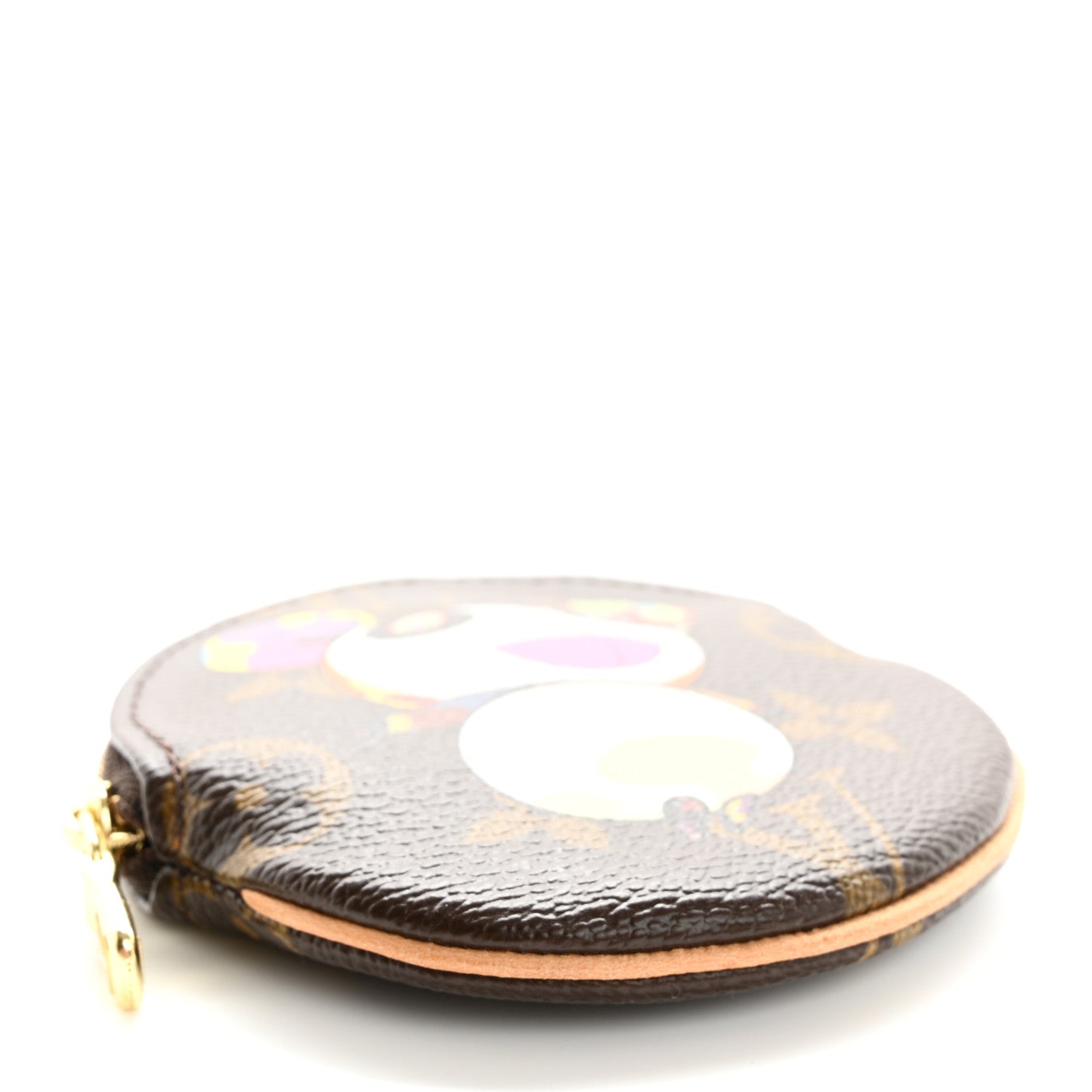 Louis Vuitton Monogram Panda Round Coin Purse 4 of 8