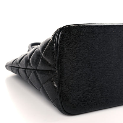 Chanel Caviar Quilted Medallion Tote Black 8 of 9